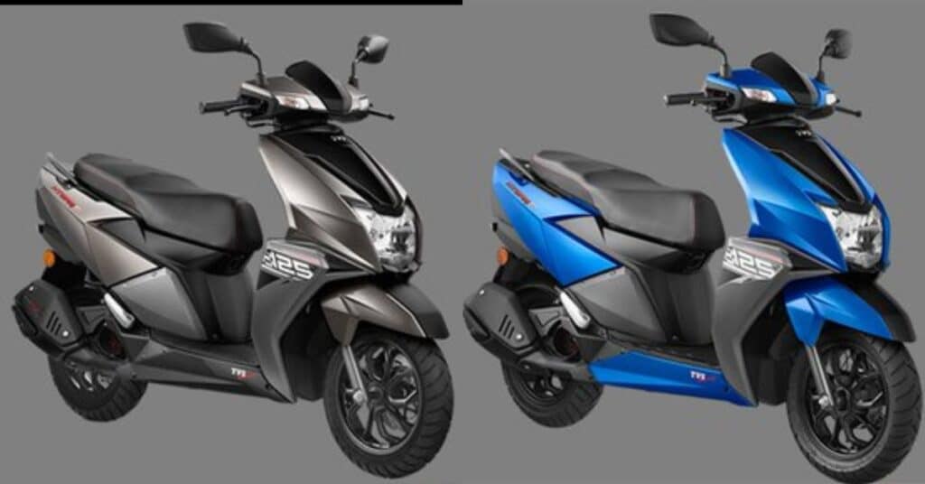TVS Ntorq 125 की लेटेस्ट तस्वीरें, डिजाइन और कलर ऑप्शन