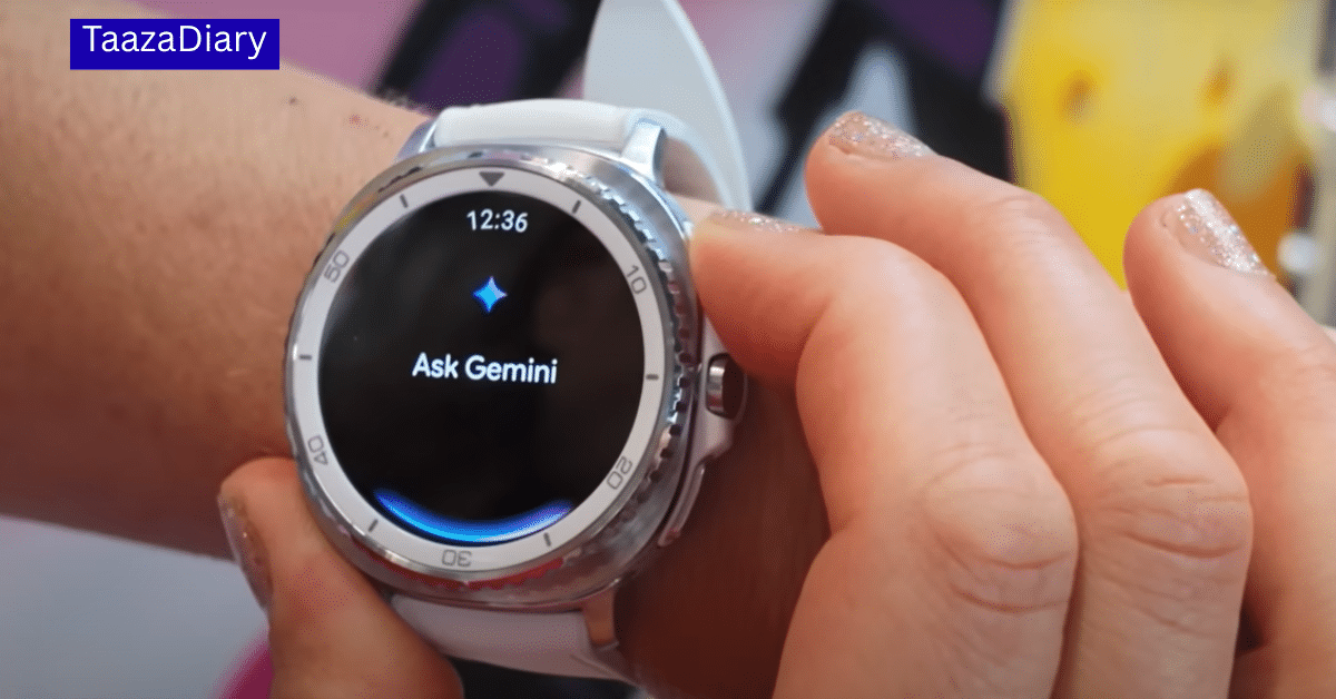 Gemini on Wear OS smartwatch with hands-free conversation update