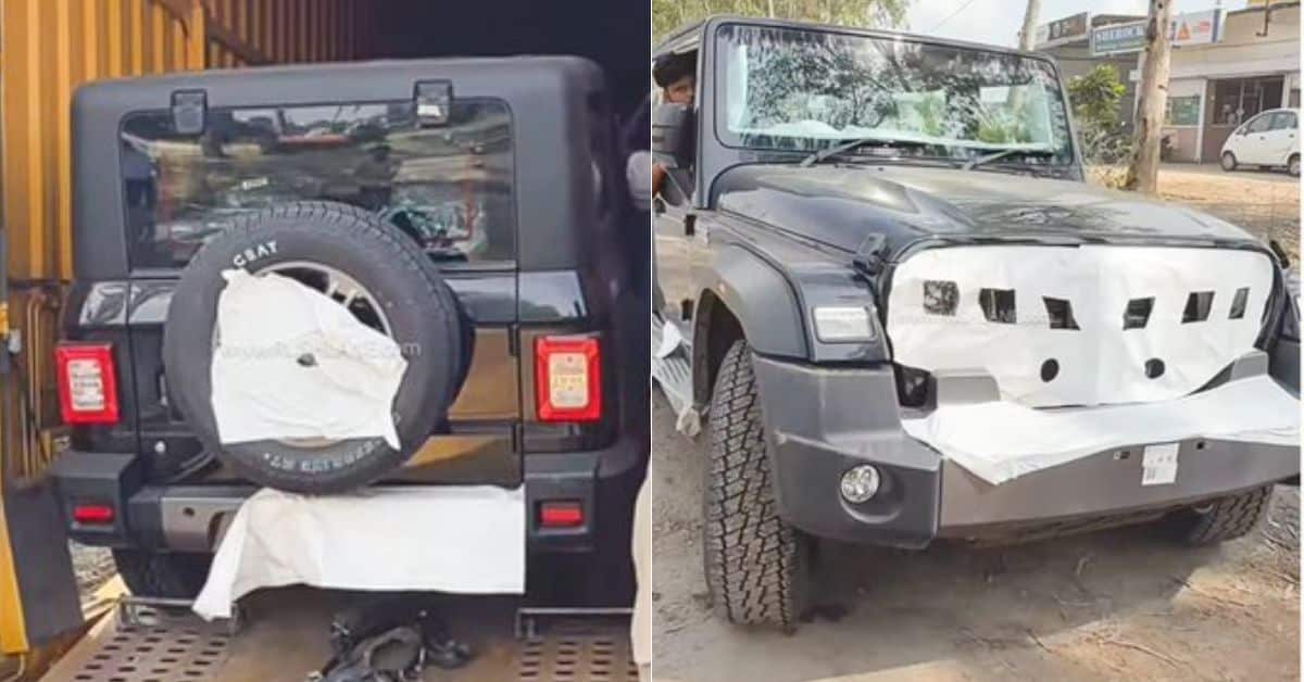 Mahindra Thar 3-Door Facelift dealership arrival before launch