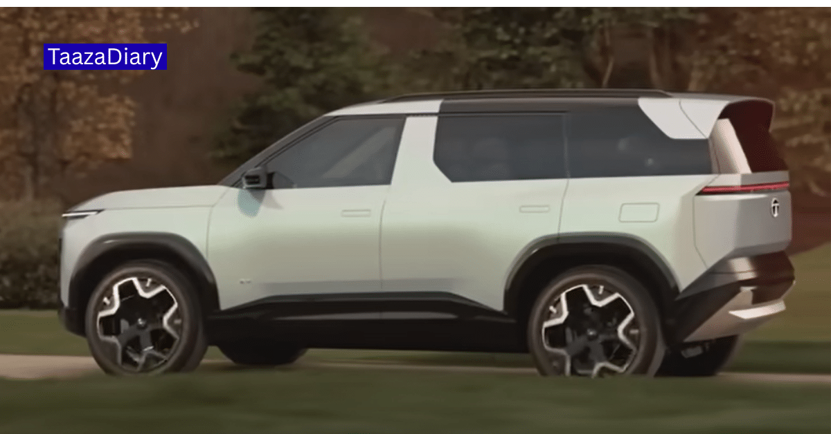 Mini Tata Sierra Scarlet lifestyle SUV – front and side profile design