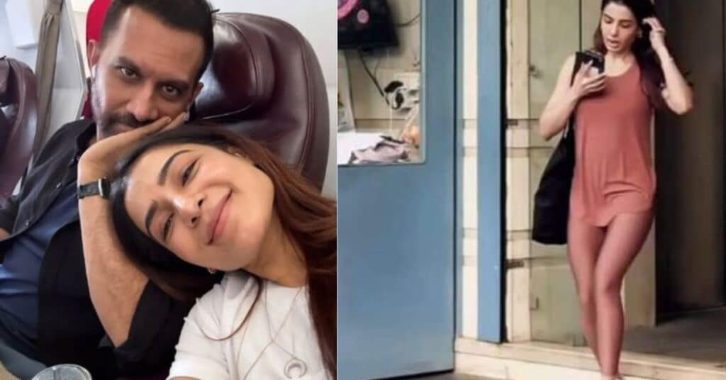 Raj Nidimoru और Samantha Ruth Prabhu जिम के बाहर साथ नजर आते हुए