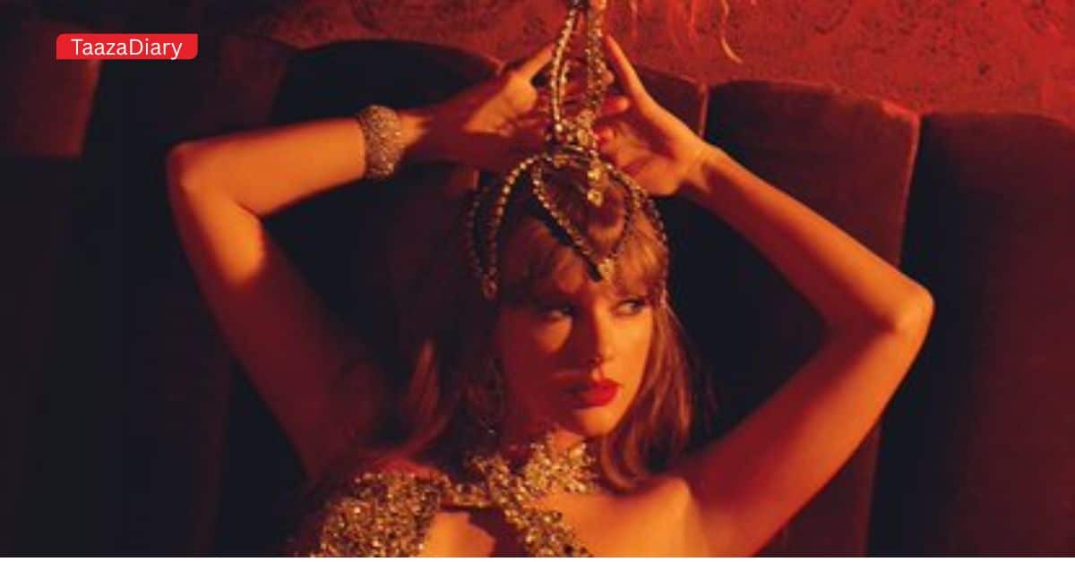 Taylor Swift The Life of a Showgirl album cover and cinema release poster