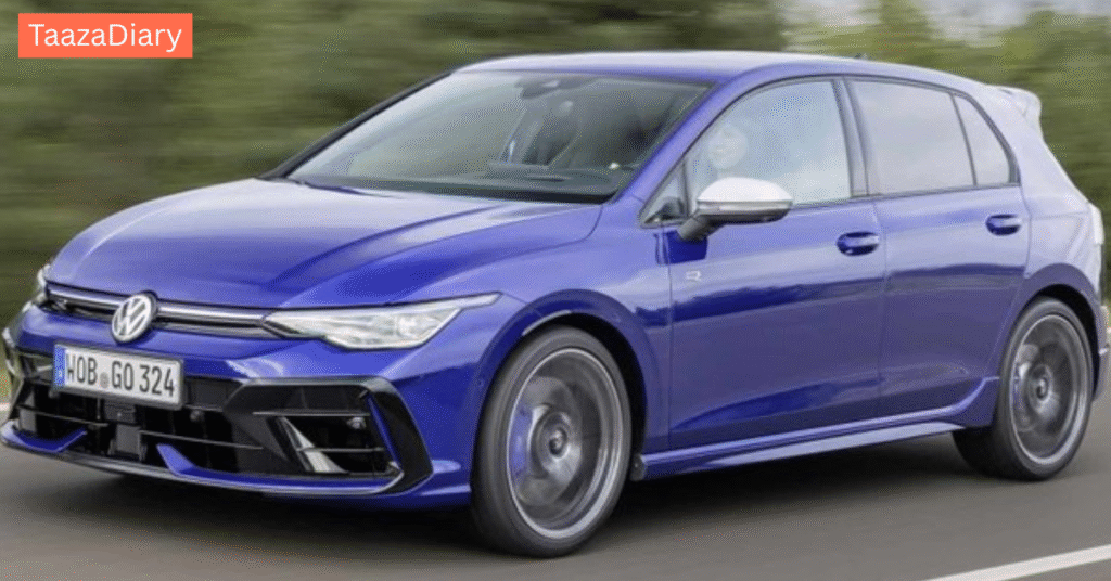 Volkswagen Golf GTI 2025 Front Look with LED Headlamps