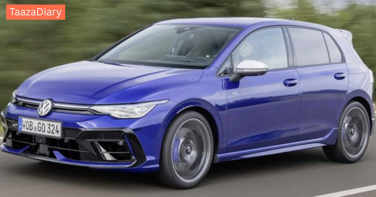 Volkswagen Golf GTI 2025 Front Look with LED Headlamps