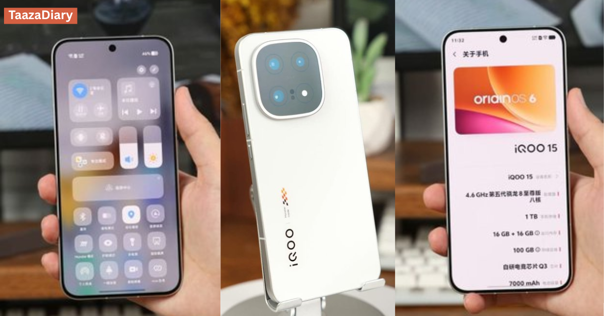 iQOO 15 smartphone with Snapdragon 8 Elite Gen 5 chipset