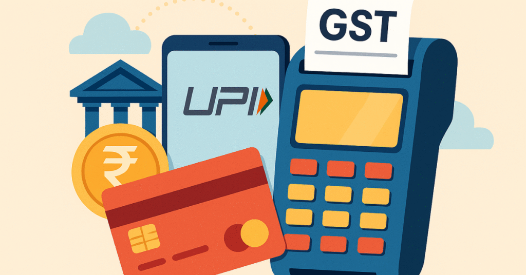 GSTN adds Indian Overseas Bank and Bandhan Bank for UPI and card-based GST payment