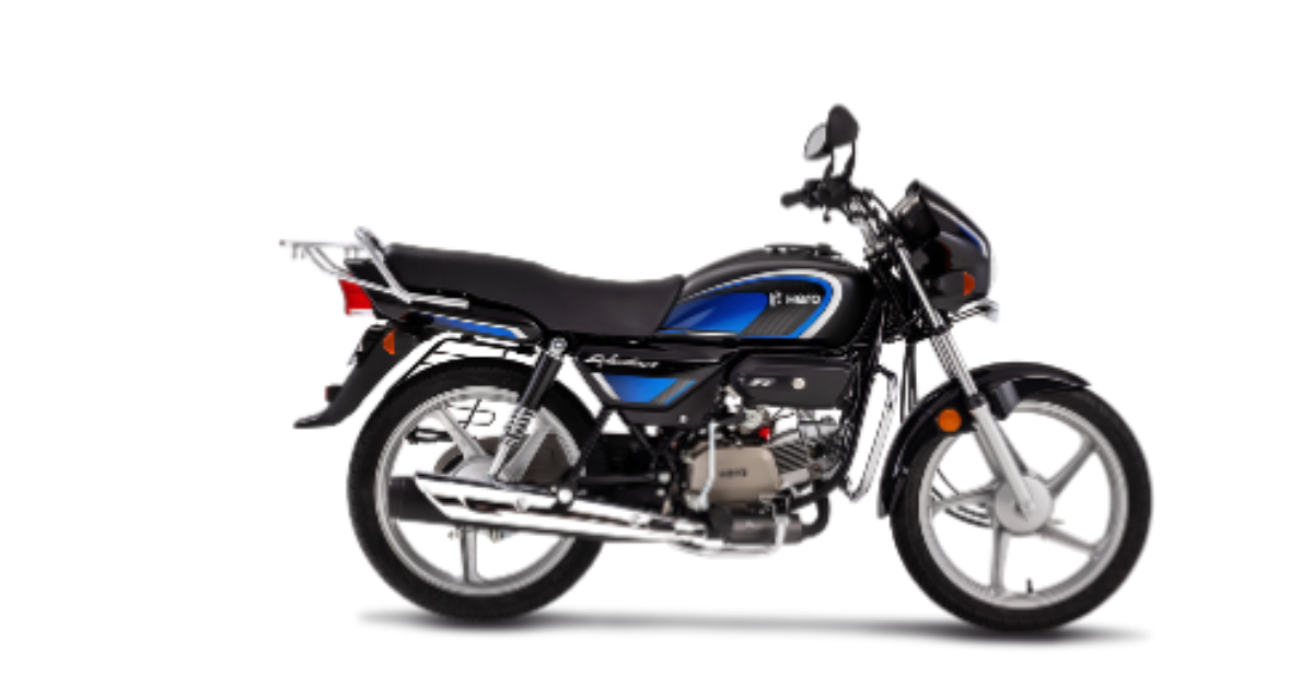 Hero Splendor Plus 2025 model with 97.2cc engine and classic design on Indian road