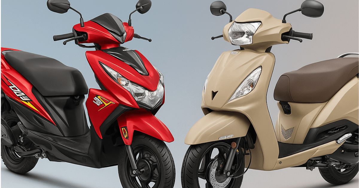 Honda Dio vs TVS Jupiter 110 की तुलना – कीमत, फीचर्स और Mileage