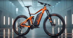 KTM Hybrid Electric Cycle with 180KM range and 45KM/H speed