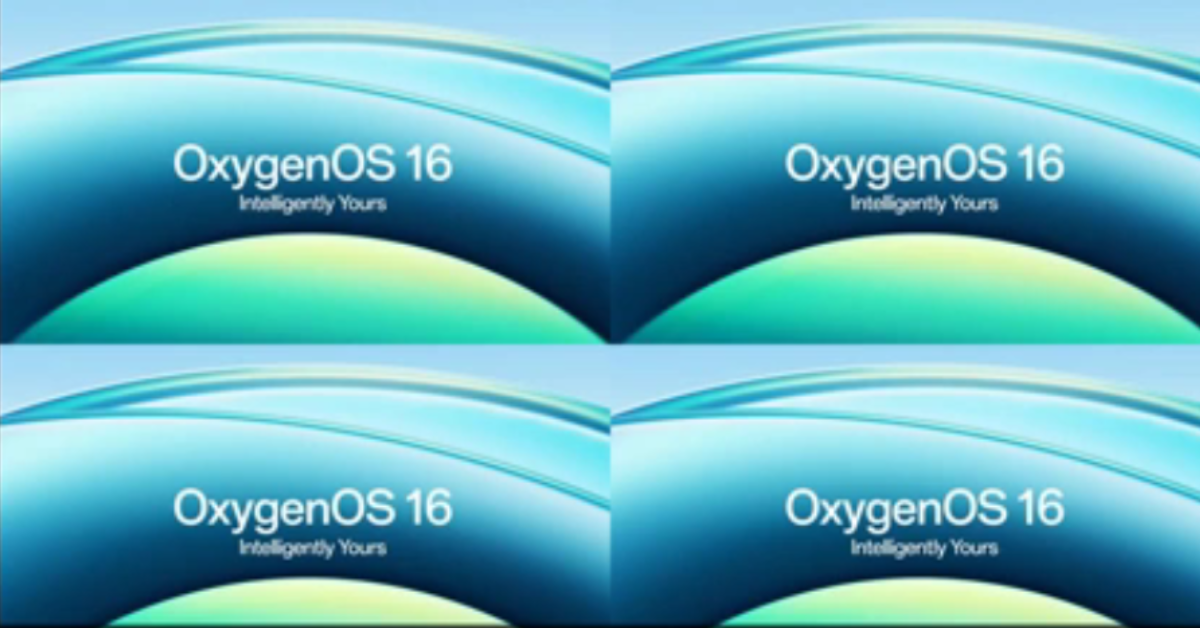 OxygenOS 16 interface with new design and features on OnePlus phone