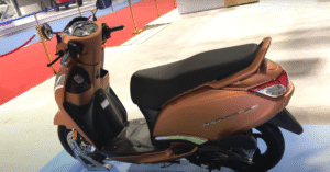 TVS Jupiter CNG Scooter showcased at Bharat Mobility Global Expo 2025