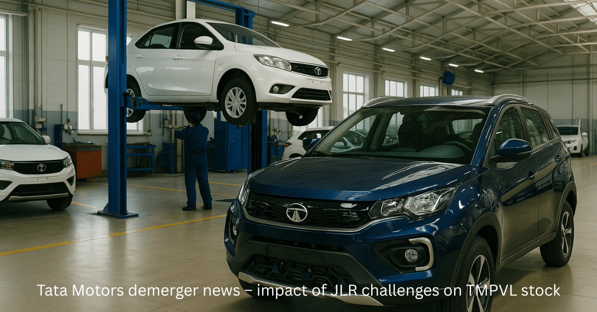 Tata Motors demerger news – impact of JLR challenges on TMPVL stock
