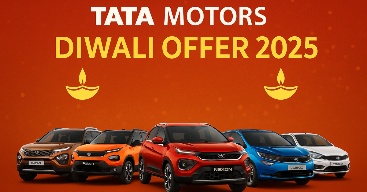 Tata Motors' Diwali offer on cars 2025 – Discounts on Punch, Nexon, Tiago, Harrier, and Safari cars
