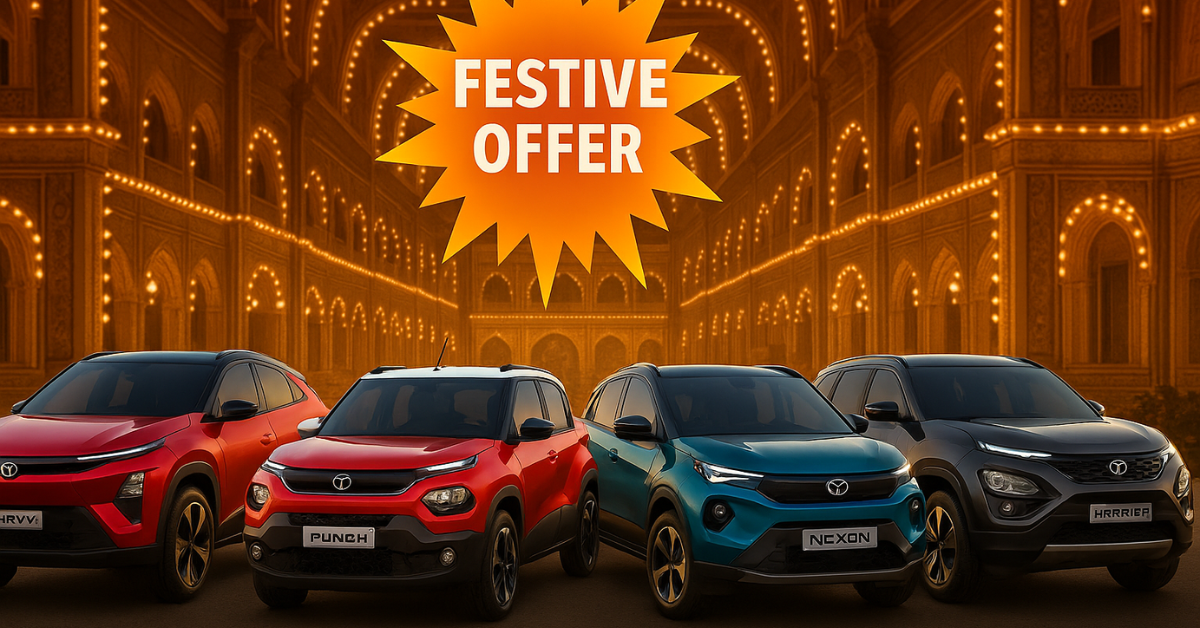 Tata car offers October 2025 with up to ₹1.54 lakh discount