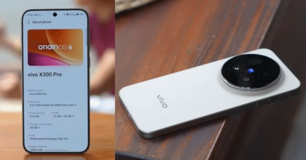 Vivo X300 and X300 Pro स्मार्टफोन्स की इमेज, Dimensity 9500 और Zeiss कैमरा के साथ
