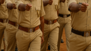Maharashtra Police Recruitment 2025 police personnel training image