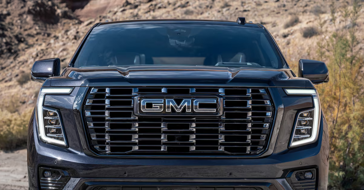 2026 GMC Yukon Denali luxury SUV with V8 engine and premium interior