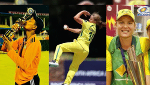 WPL 2026 Auction stage with team representatives during bidding