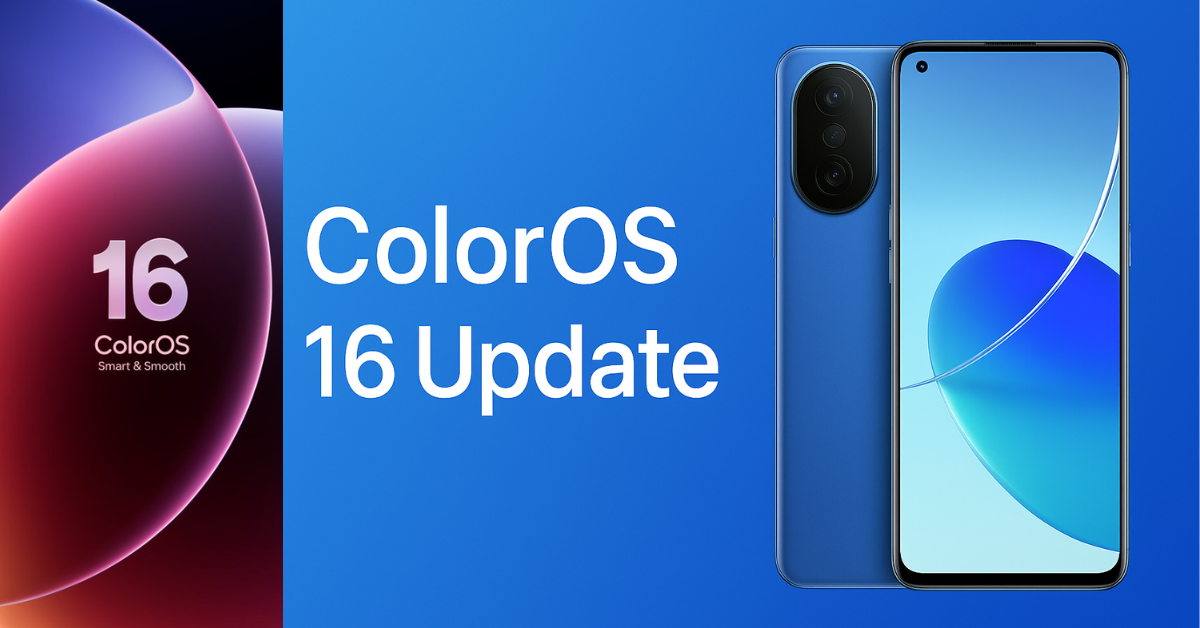 OPPO ColorOS 16 update rollout schedule and features