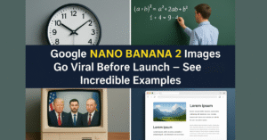 Google Nano Banana 2 AI image generator viral pictures before launch
