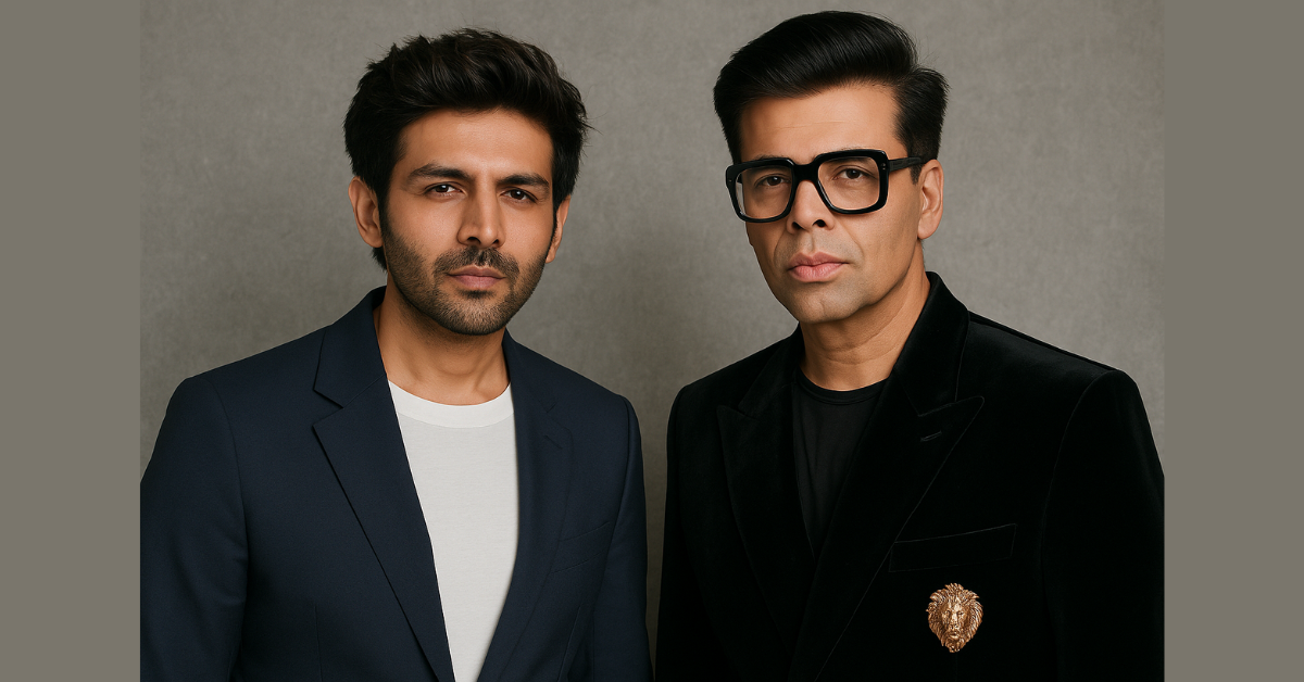 Karan Johar praises Kartik Aaryan as marketing genius in Bollywood