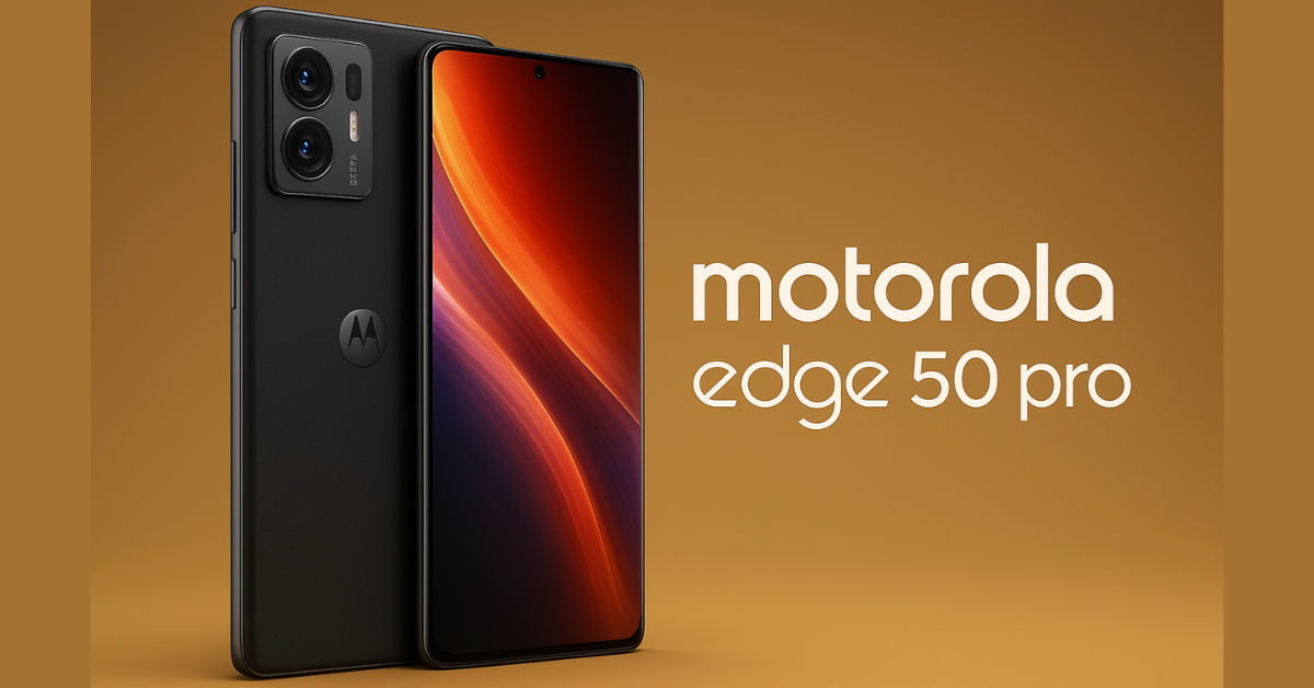 Motorola Edge 50 Pro premium smartphone 2025 front and back design