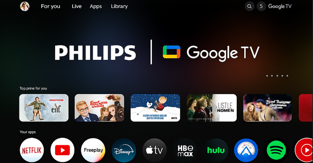 Philips 75 inch Google Smart LED TV on Walmart discount