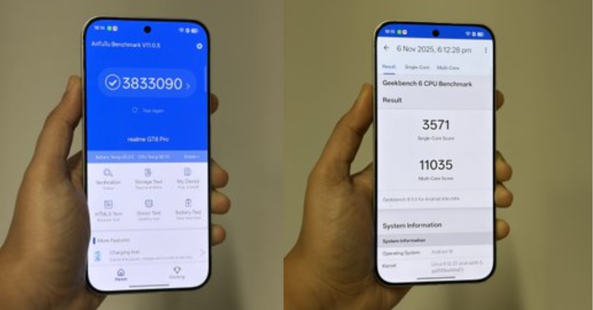Realme GT 8 Pro smartphone with 200MP camera and 7000mAh battery