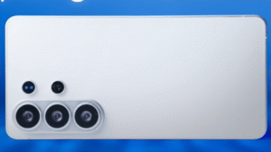 Samsung Galaxy S26 Ultra smartphone render with quad camera