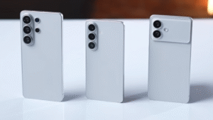 Samsung Galaxy S26 Ultra smartphone render with quad camera