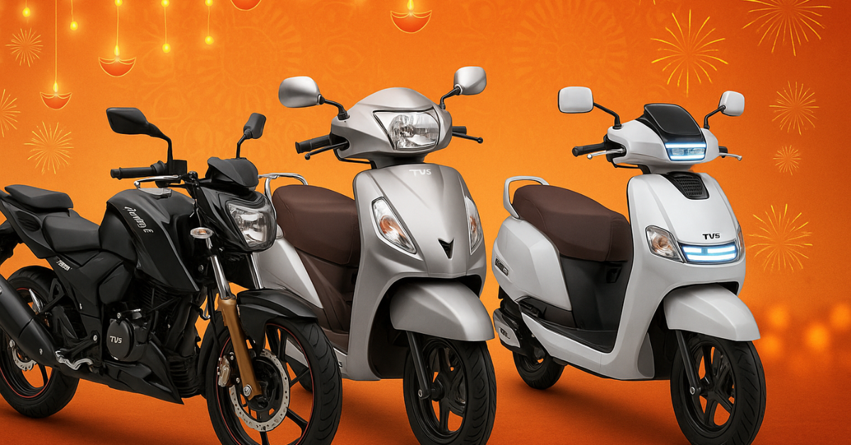 TVS Motor October Sales 2025 – Record Motorcycle and Scooter Sales