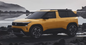 Tata Sierra 2025 SUV with new design and triple-screen interior