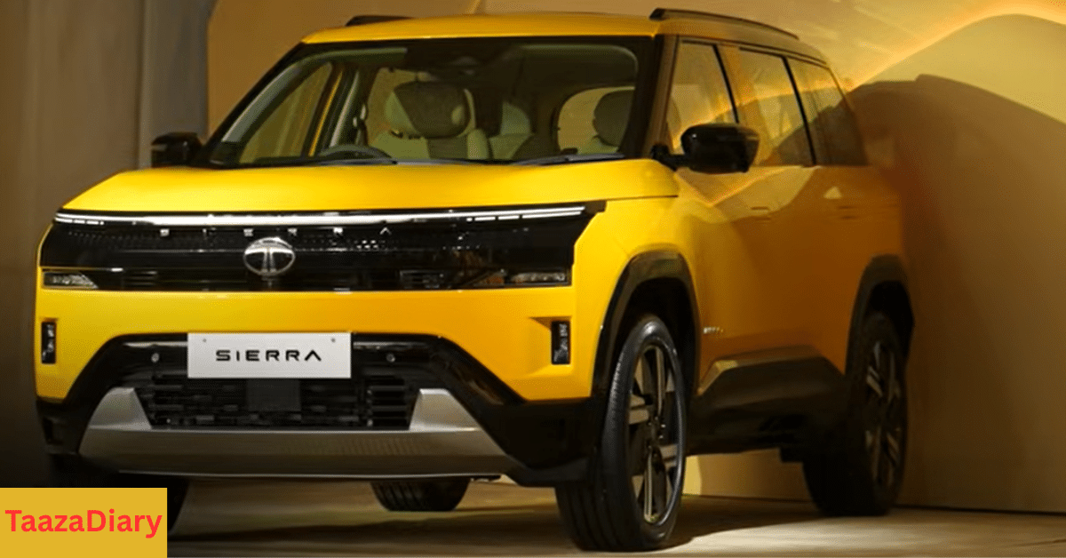 Tata Sierra 2025 new model confirmed with major design changes