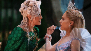 Wicked for Good फिल्म में Cynthia Erivo और Ariana Grande का सीन