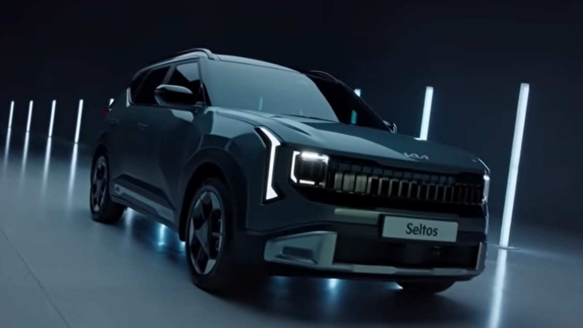 new kia seltos 2026 front view in India