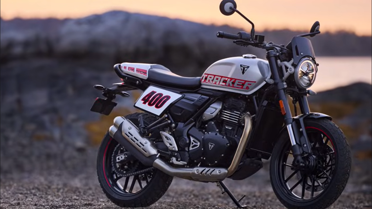 Triumph Tracker 400 Launched with retro flat track design and 398cc engine