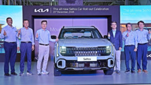 New Kia Seltos production in India at Anantapur plant first unit rollout