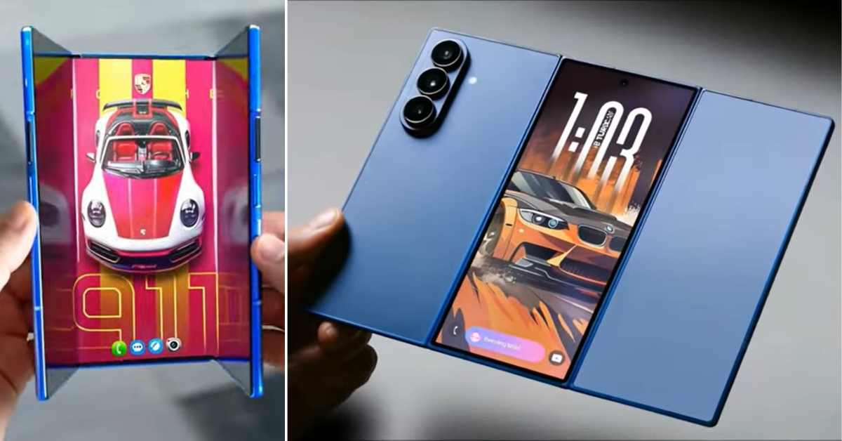 Samsung Galaxy Z TriFold triple-screen foldable phone