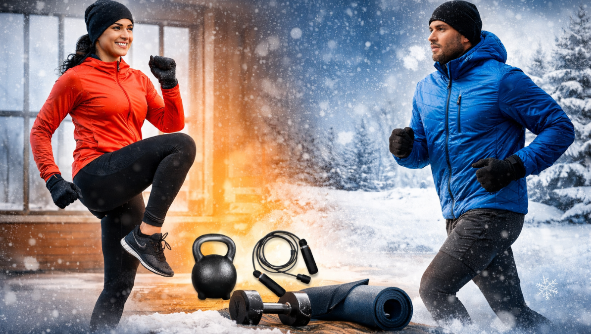 Cold weather workout tips के जरिए सर्दियों में शरीर को गर्म और एक्टिव रखने वाली एक्सरसाइज
