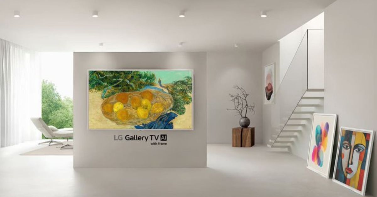 LG new gallery TV features के साथ आर्ट-इंस्पायर्ड गैलरी टीवी, स्लिम फ्लश-माउंट डिजाइन