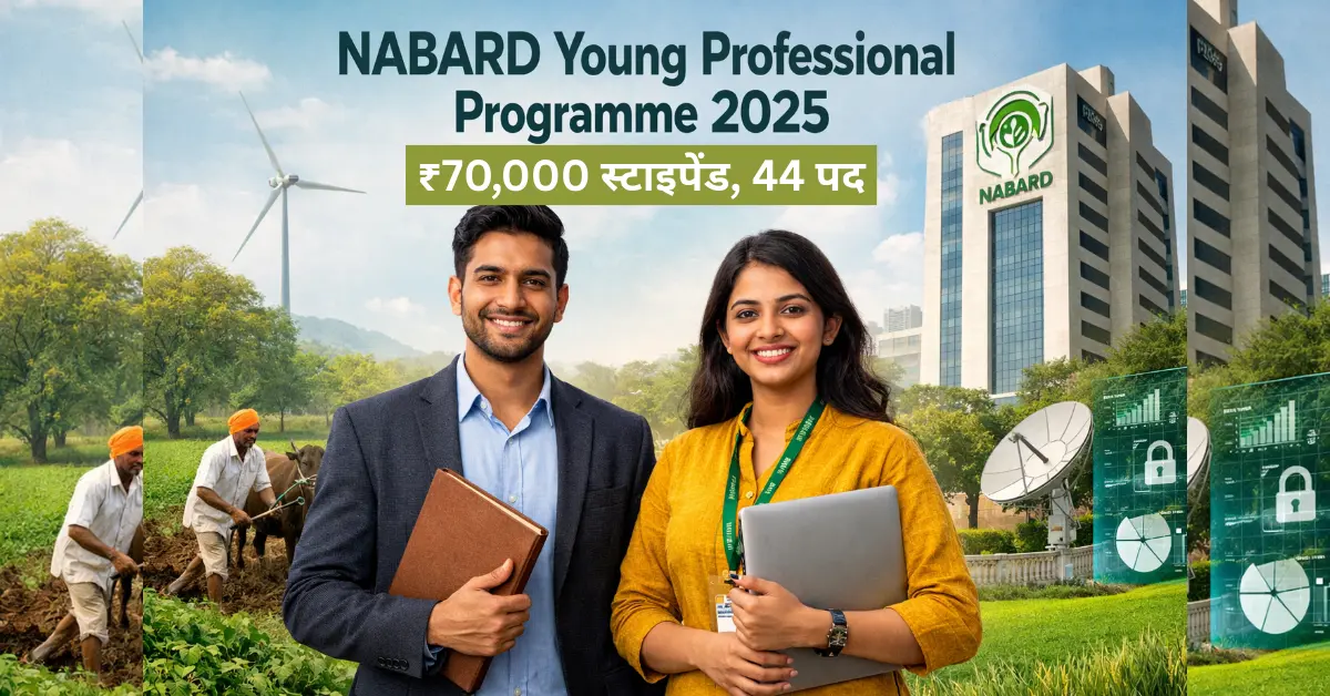 NABARD Young Professional Programme 2025 भर्ती से जुड़ी आधिकारिक जानकारी