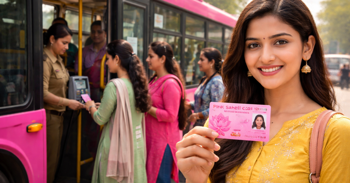 Pink Saheli card के जरिए दिल्ली में महिलाओं के लिए मुफ्त बस यात्रा का डिजिटल सिस्टम