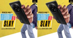 Poco M8 5G भारत लॉन्च, 6.77 इंच डिस्प्ले और Snapdragon 6 Gen 3 प्रोसेसर