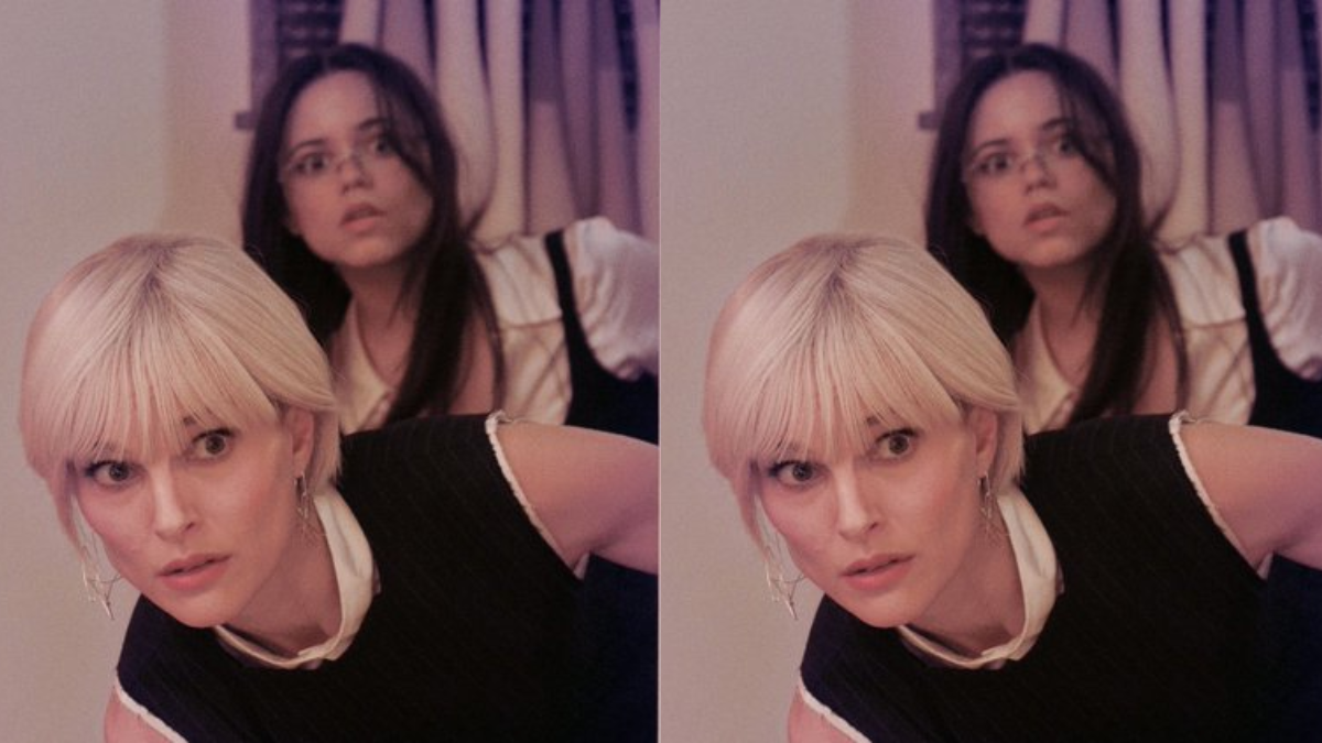 jenna ortega and Natalie Portman in The Gallerist thriller film