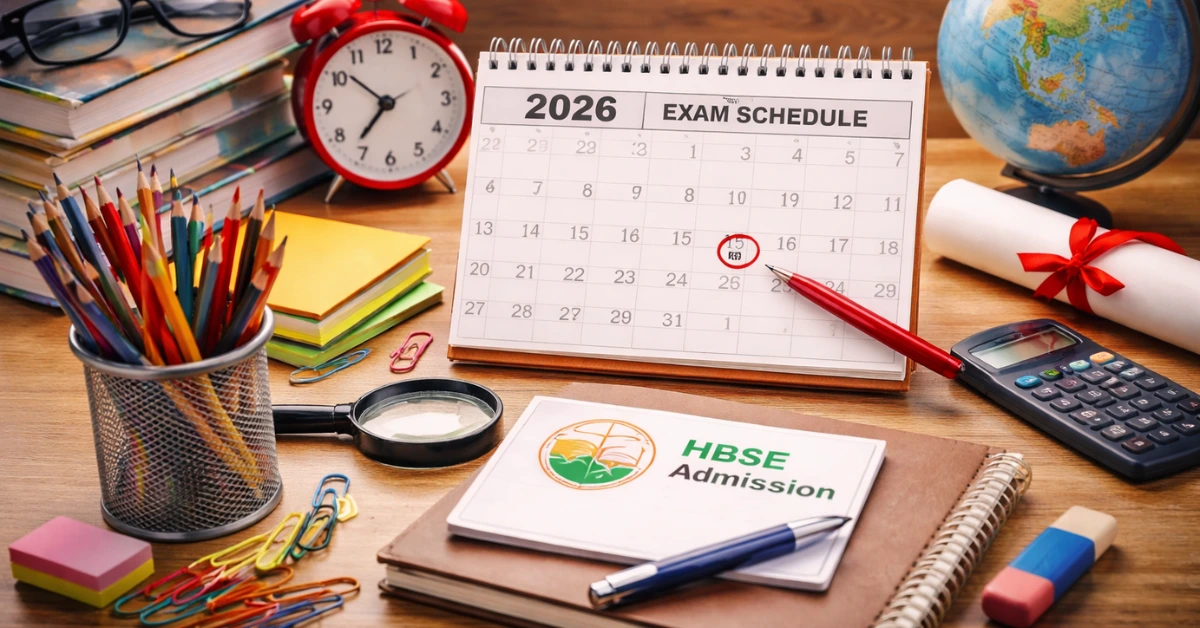 HBSE 12th Date Sheet 2026 जारी, Class 12 Time Table PDF