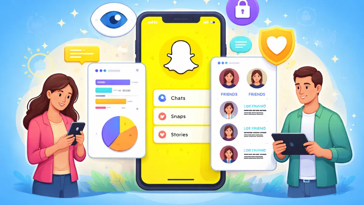 Snapchat Parental Controls: स्क्रीन टाइम और नए दोस्तों की जानकारी