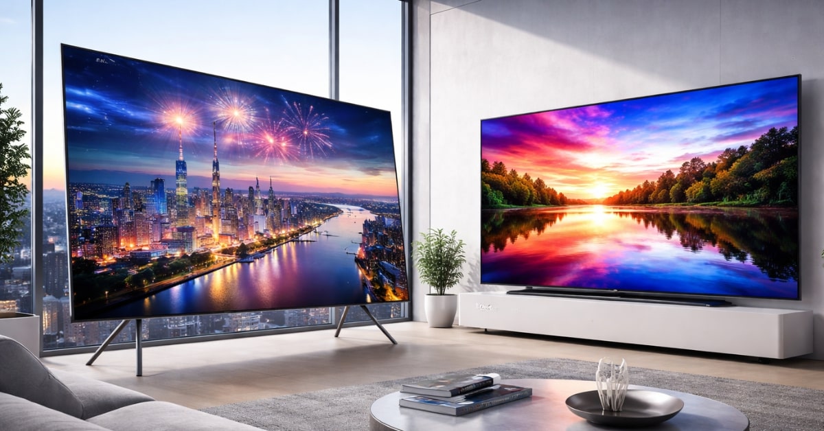 CES 2026 RGB TV में Samsung और LG के Micro RGB TV मॉडल