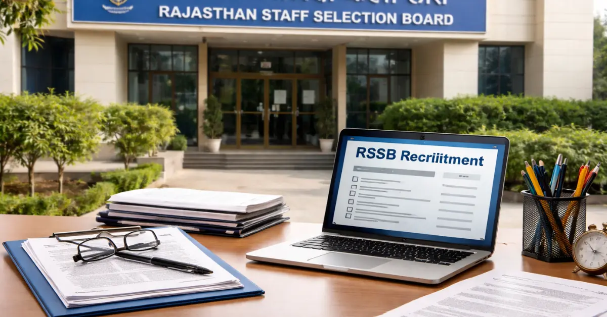 RSSB Clerk / Junior Assistant Recruitment 2026: 10644 पदों पर आवेदन 15 जनवरी से