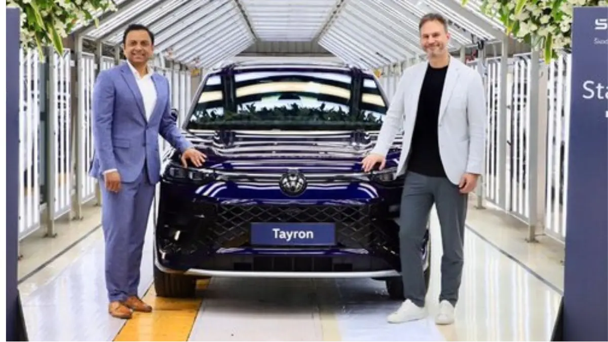 भारत में Volkswagen Tayron R-Line की असेंबली शुरू, लॉन्च तय