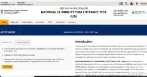 NEET UG 2026 Registration Date: NTA Application Form जारी